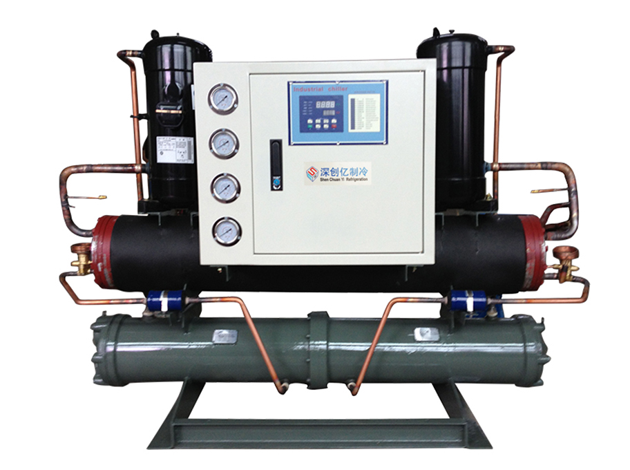 水冷低溫式工業(yè)冷凍機(jī)組
